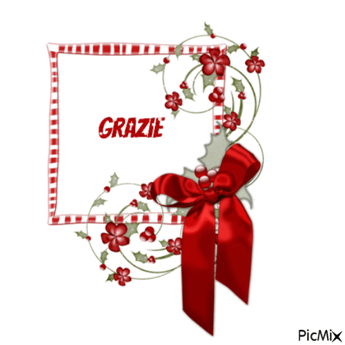 Grazie - Бесплатный анимированный гифка