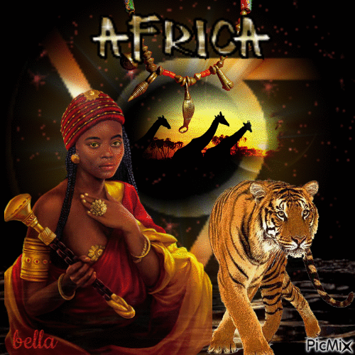 Afrique! - GIF animé gratuit