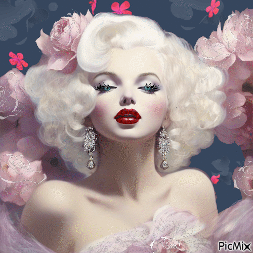 конкурс ,, Marilyn - Fantasy" - GIF animé gratuit