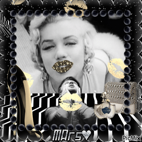 Marilyn Monroe - Ilmainen animoitu GIF