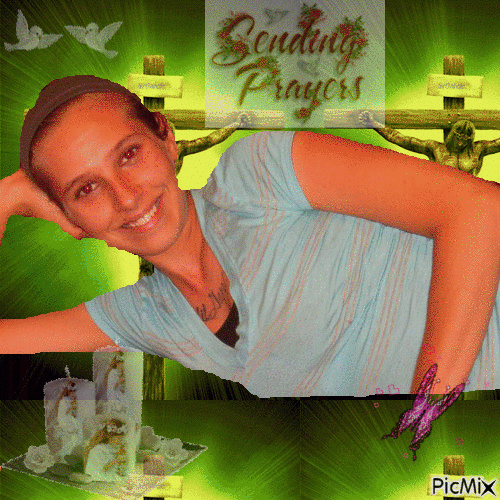 sending prayers - Darmowy animowany GIF