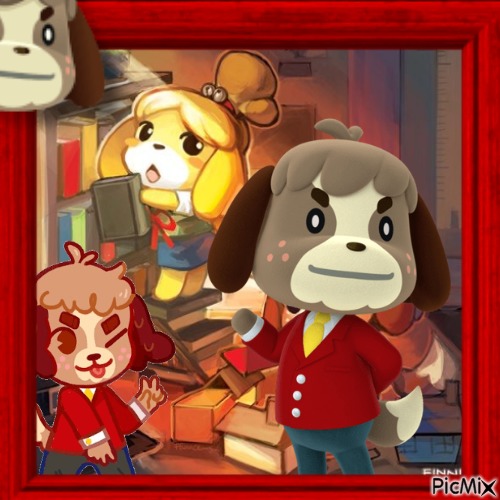 Animal Crossing - Digby - фрее пнг