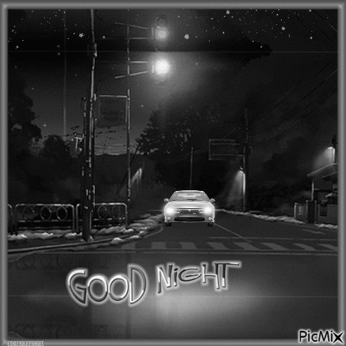 Good Night - Gratis animerad GIF