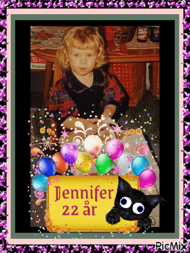 Jennifer 22 år - 免费动画 GIF
