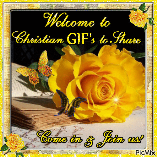CHRISTIAN GIF'S WELCOME - Free animated GIF