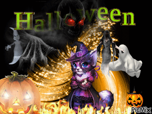 Halloween - GIF animate gratis