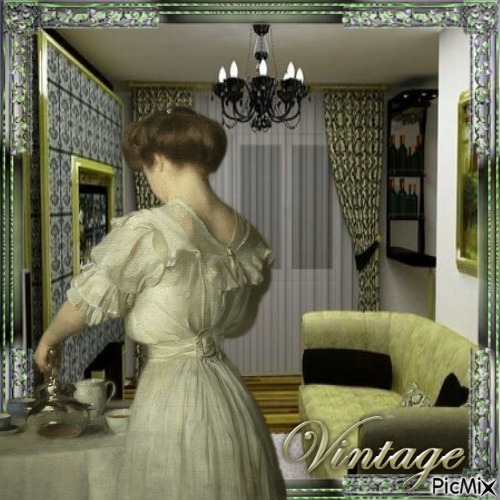 Vintage Lady - δωρεάν png