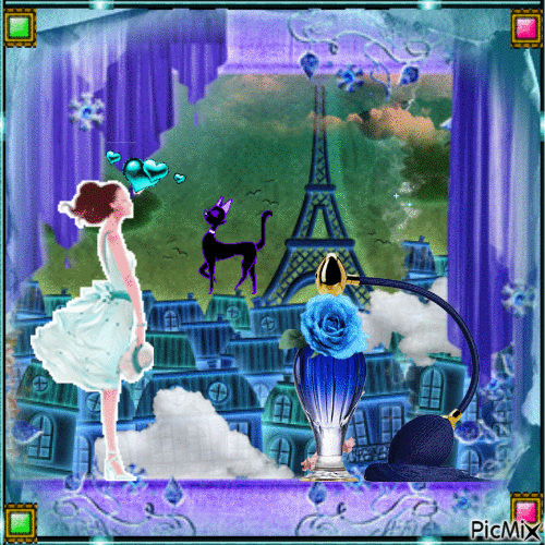 paris parfum - Безплатен анимиран GIF