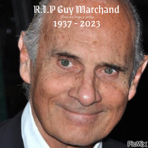 RIP guy marchand 1937 - 2023 - Безплатен анимиран GIF