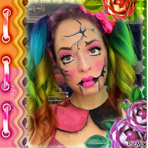 MAQUILLAGE D'HALLOWEEN - 無料png