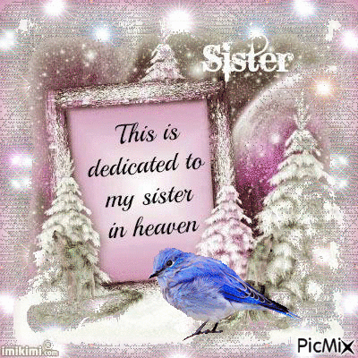 my sister in heaven - Δωρεάν κινούμενο GIF