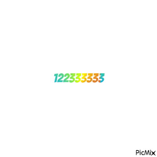 123456 - Gratis geanimeerde GIF
