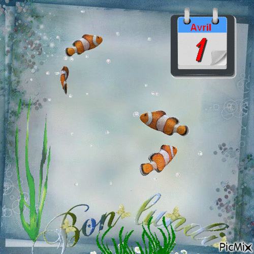 poisson d avril - 無料のアニメーション GIF