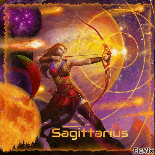 Sagittarius - Animovaný GIF zadarmo