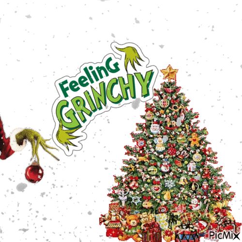 Feeling Grinchy - Darmowy animowany GIF