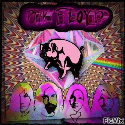 pink floyd - Animovaný GIF zadarmo