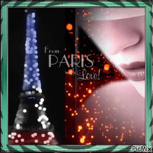 Femme élégante à Paris !!!! - GIF animate gratis