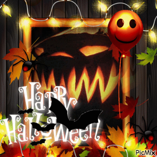 Happy Halloween... - Безплатен анимиран GIF