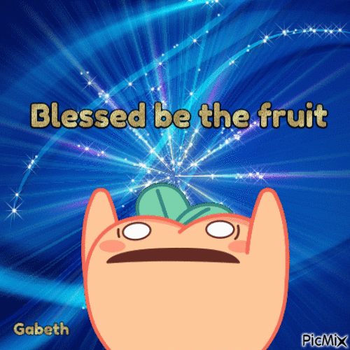 Blessed be the fruit - Бесплатный анимированный гифка