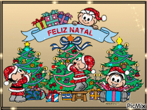 Feliz Natal - Animovaný GIF zadarmo