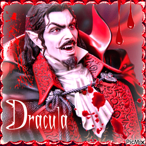 Concours...Dracula - GIF animado grátis