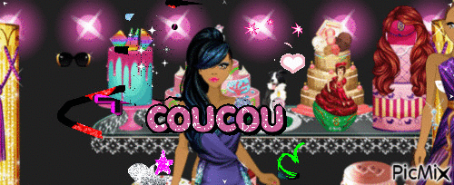 Coucou - 無料のアニメーション GIF