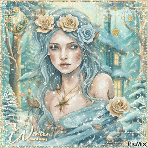 Winter Fantasy - Δωρεάν κινούμενο GIF