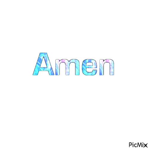 Amen - Ilmainen animoitu GIF