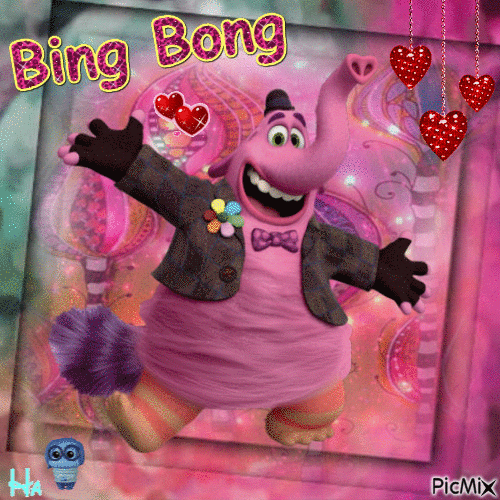 Bing Bong - Бесплатный анимированный гифка
