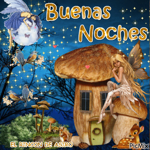 BUENAS NOCHES - Zdarma animovaný GIF