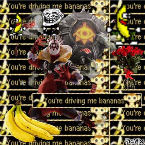 Kohga needs sooga banana - Darmowy animowany GIF