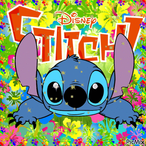 Disney's Stitch - Ilmainen animoitu GIF