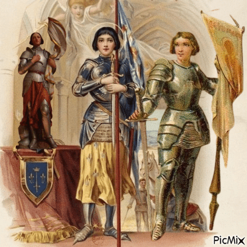Jeanne d'Arc - Gratis animeret GIF