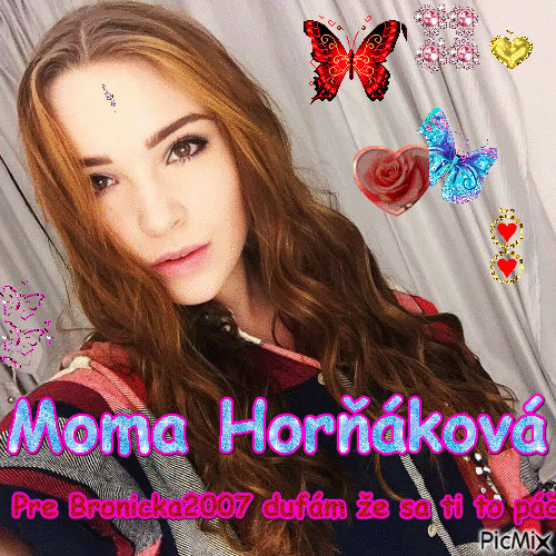 Moma Horňáková - Ücretsiz animasyonlu GIF
