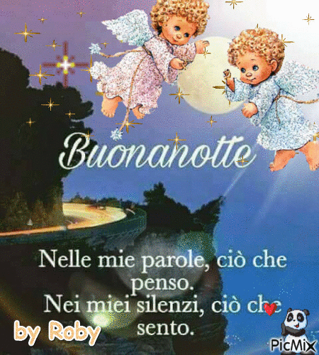 buonanotte - Darmowy animowany GIF