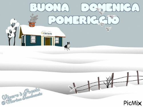 Buona Domenica Pomeriggio - Бесплатный анимированный гифка