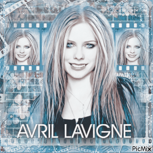 Avril Lavigne - Animovaný GIF zadarmo