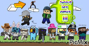 Minecraft life!!! - GIF animasi gratis
