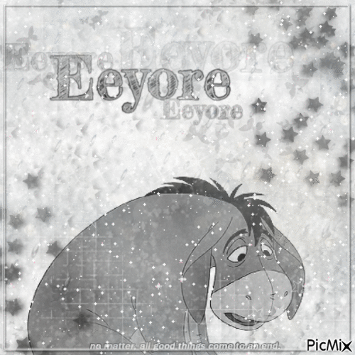 ✶ Eeyore {by Merishy} ✶ - Darmowy animowany GIF