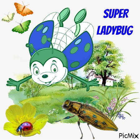 super Ladybug - Free PNG