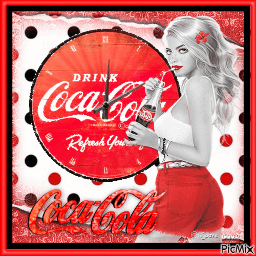 Coca Cola - Darmowy animowany GIF
