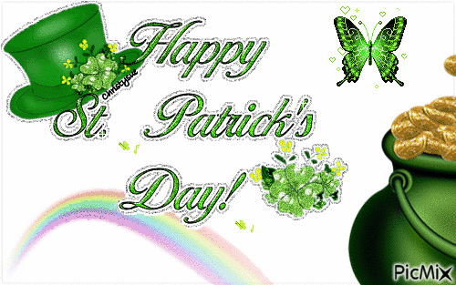 Happy St. Patrick's - Free animated GIF