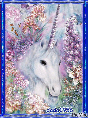 concours licorne - Free animated GIF