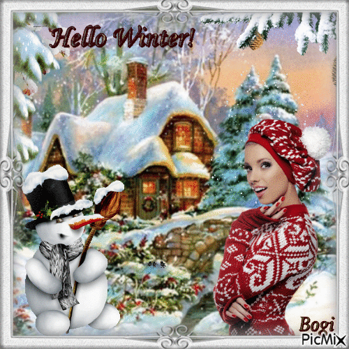 ☃️ Winter Joy...🎅☃️ - Ingyenes animált GIF