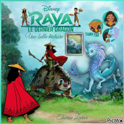 Raya et le dernier dragon - 無料のアニメーション GIF
