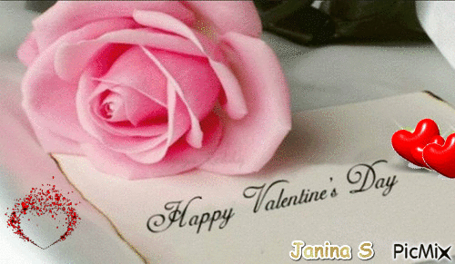 Happy Valentines Day - Animovaný GIF zadarmo