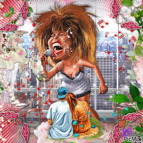 Tina Turner - Ingyenes animált GIF