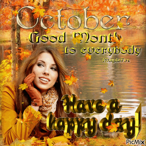 OCTOBER - Free animated GIF