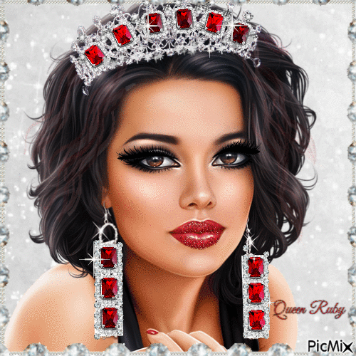Queen Ruby - Gratis animeret GIF
