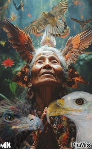 Madre de águilas - Nemokamas animacinis gif